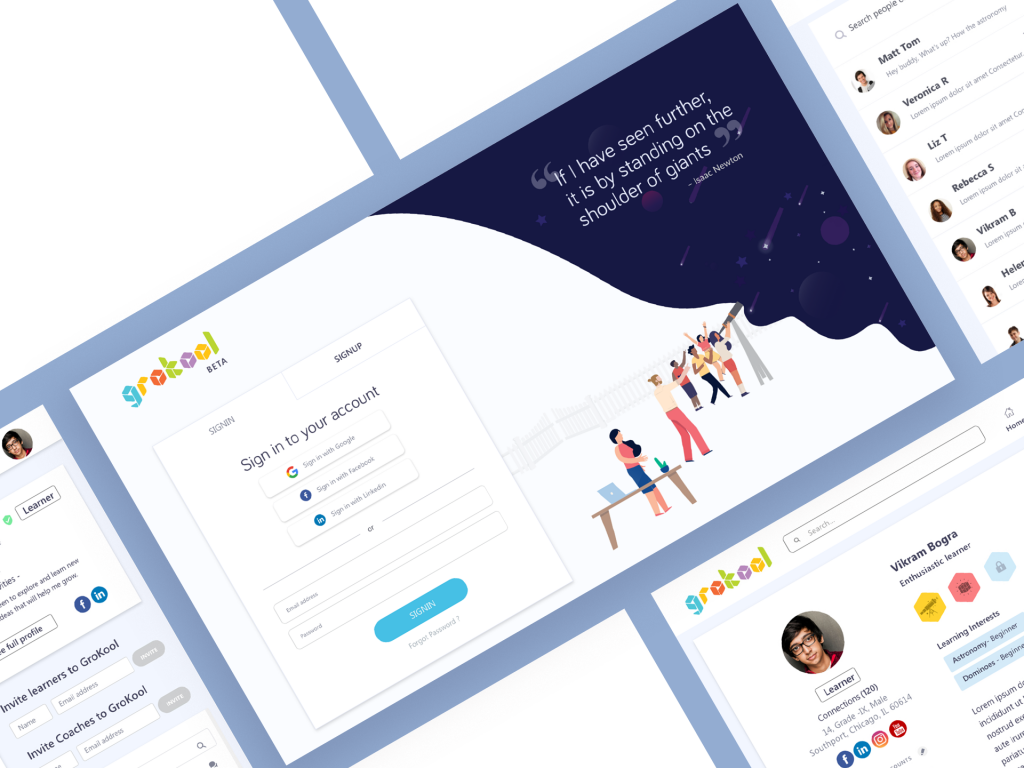 website ux ui designing